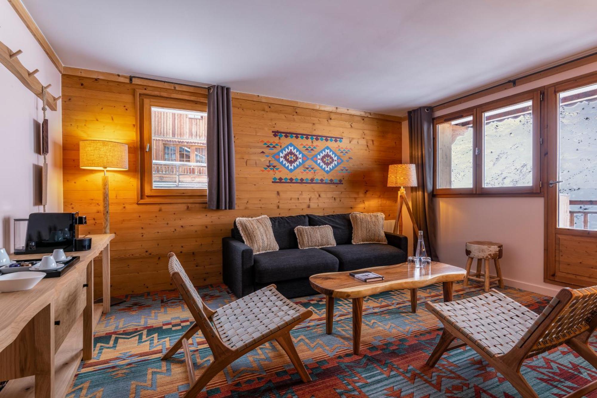 Chalet Hotel Kaya Saint-Martin-de-Belleville Exterior foto